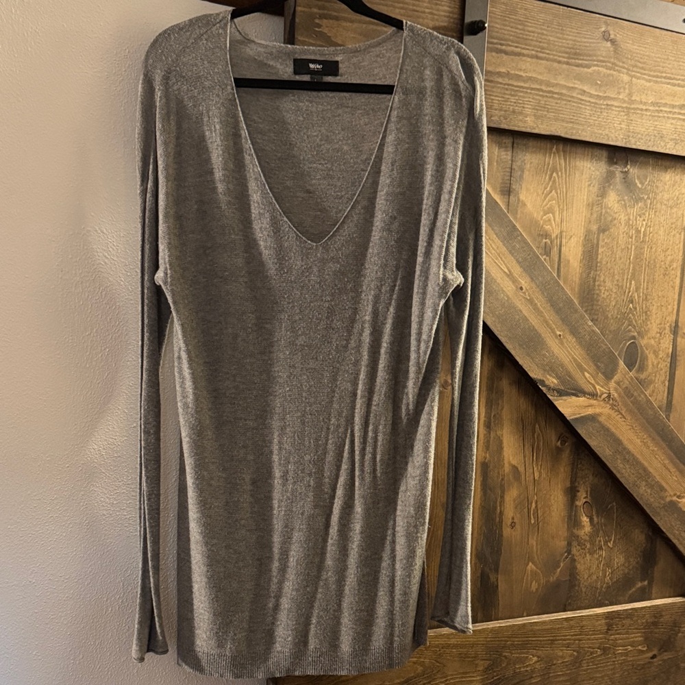 Mossimo Gray Lightweight Sweater
